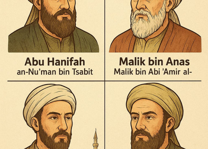 Empat Imam Mazhab Besar dalam Islam: Biografi, Pemikiran, dan Warisan Ilmu