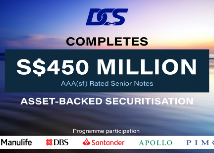 DCS Perluas Naikkan Aset Hingga S$450 Juta dengan Obligasi Berperingkat AAA