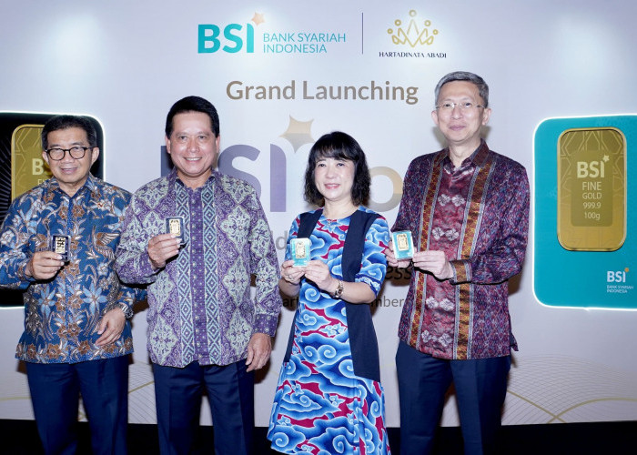 Bisnis Emas Terus Naik,  BSI Luncurkan BSI Gold