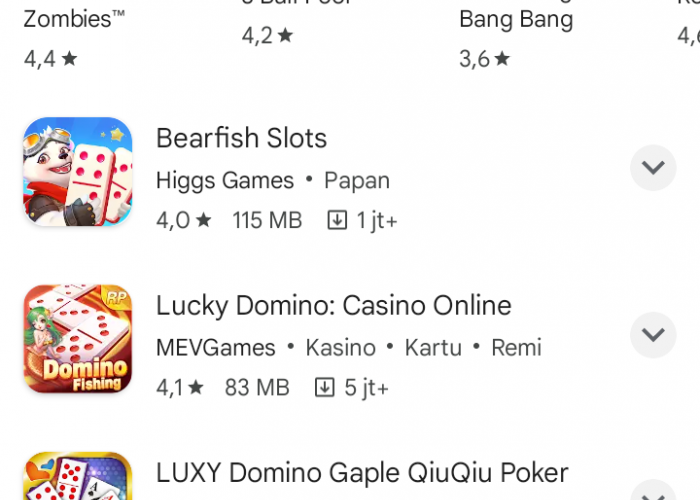 13 Game Pengganti Higgs Domino Island di Playstore, No 4 Higgs Domino Online! Idle Game Juga Termasuk