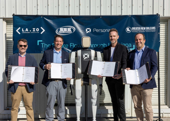 State of Louisiana and Persona AI Launch Humanoid Pilot at SSE Steel Fabrication