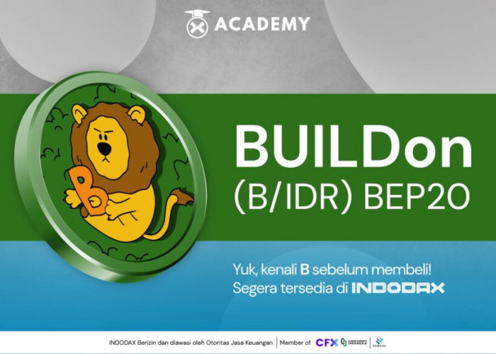 Kripto BUILDon (B) Kini Hadir di INDODAX