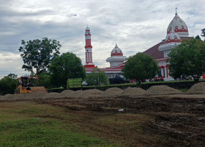 PUPR Seluma Bangun Jalan Akses Keluar dan Masuk di Lokasi MTQ Seluma