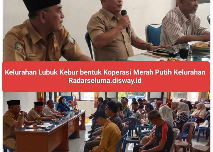 Koperasi Merah Putih Kelurahan Lubuk Kebur Resmi Terbentuk: Dorong Kemandirian Ekonomi Masyarakat