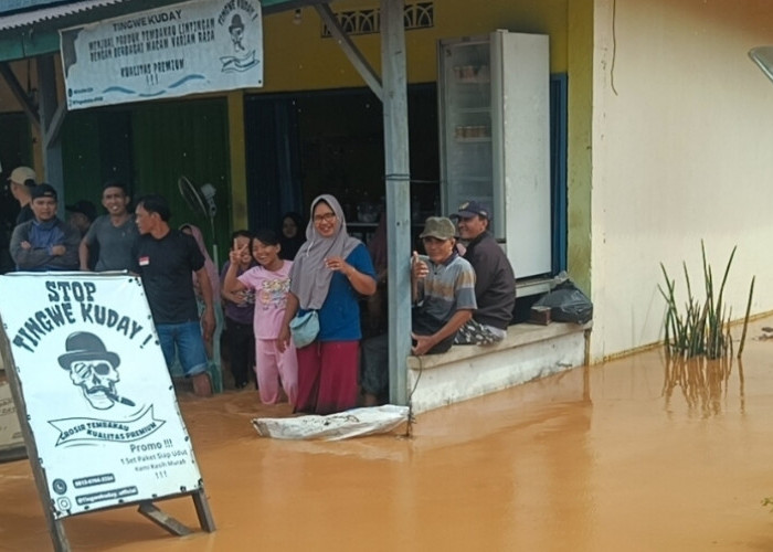 Banjir Melanda Wilayah Sukaraja Seluma, Ratusan Rumah Terendam