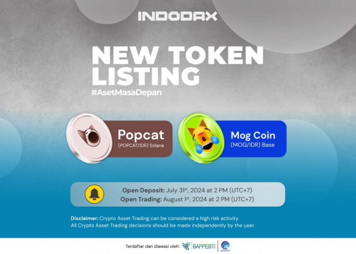 Popcat (POPCAT) & Mog Coin (MOG) Sudah Listing di INDODAX