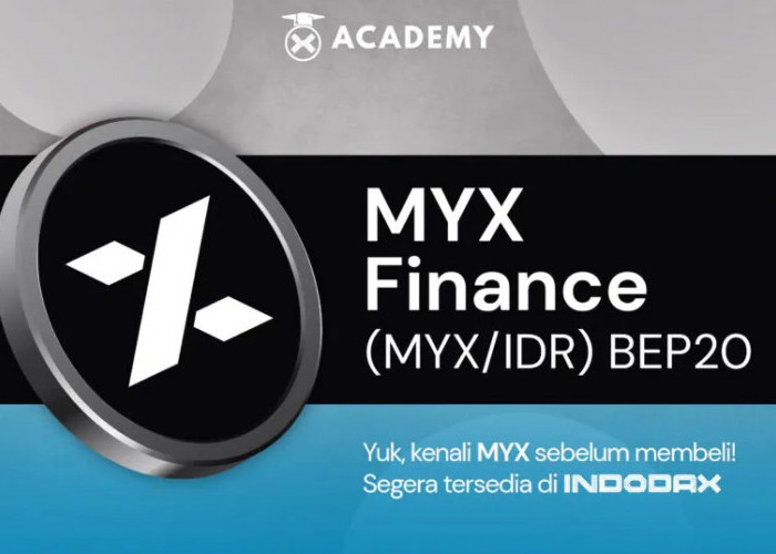 Kripto MYX Finance (MYX), Kini Hadir di INDODAX!
