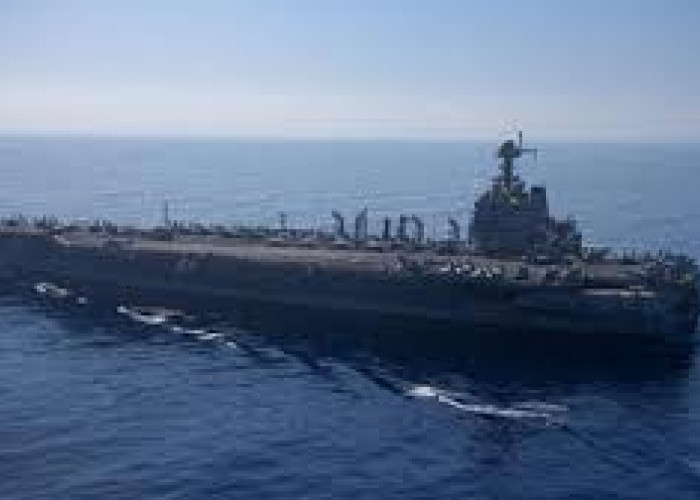 Perang As-Iran Semakin Dekat, Kapal Induk AS Terbesar di Dunia Tiba di Lepas Pantai Israel