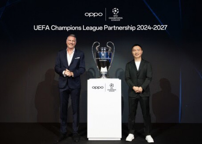 OPPO Perpanjang Sponsor di UEFA untuk Tiga Musim Mendatang, Termasuk Liga Champions