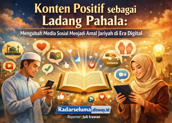 Konten Positif sebagai Ladang Pahala: Mengubah Media Sosial Menjadi Amal Jariyah di Era Digital