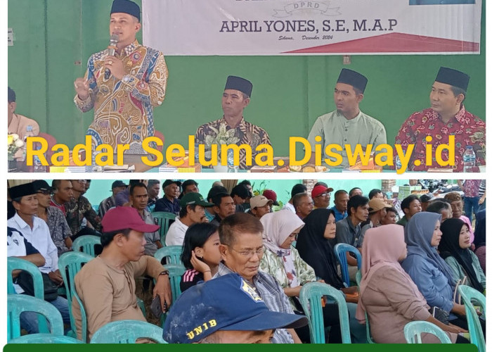 April Yones Jaring Asmara Warga Dapil I Sidang Perdana DPRD Seluma 