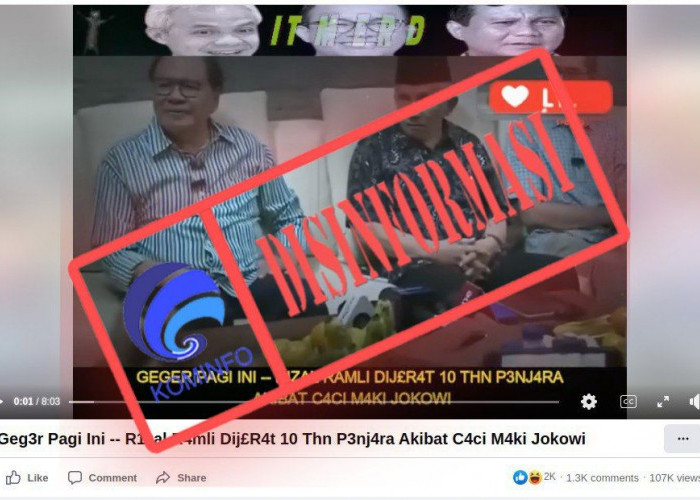  Hoaks Ya! Rizal Ramli Dijerat 10 Tahun Penjara karena Caci Maki Presiden Jokowi
