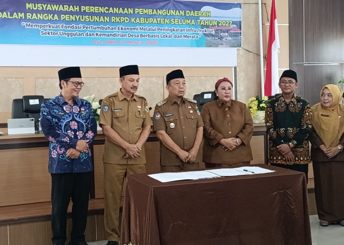   Pemkab Seluma Matangkan RKPD 2027 Lewat Musrenbang, Infrastruktur Jalan Jadi Prioritas