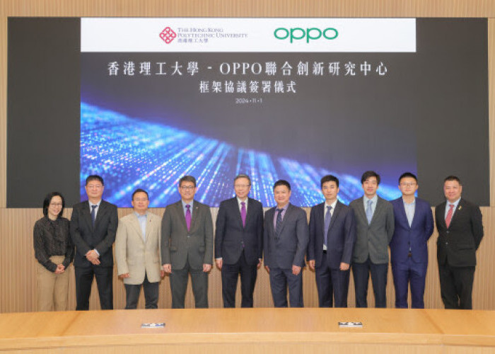  OPPO and HKPolyU Renew Collaboration and Launch Joint Innovation Research Centre to Expand AI Imaging Frontie