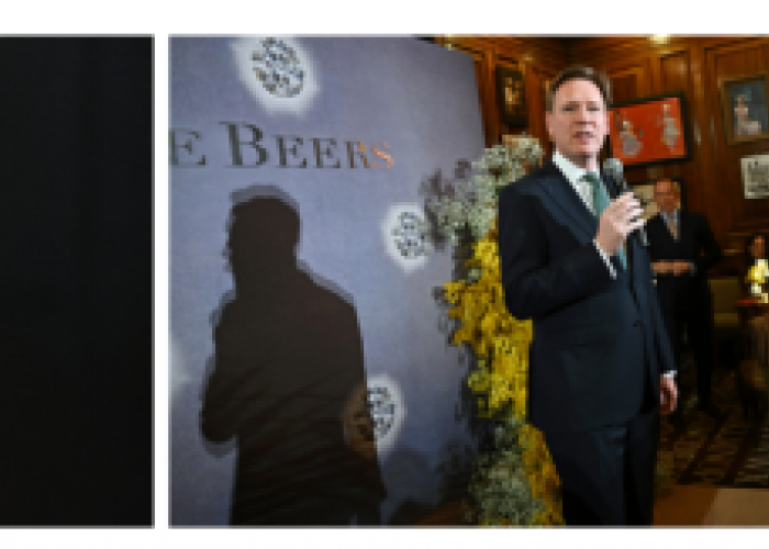 Together with Poppy Delevingne, Nathalie Emmanuel, and Archie Madekwe De Beers celebrates Diamonds, Art