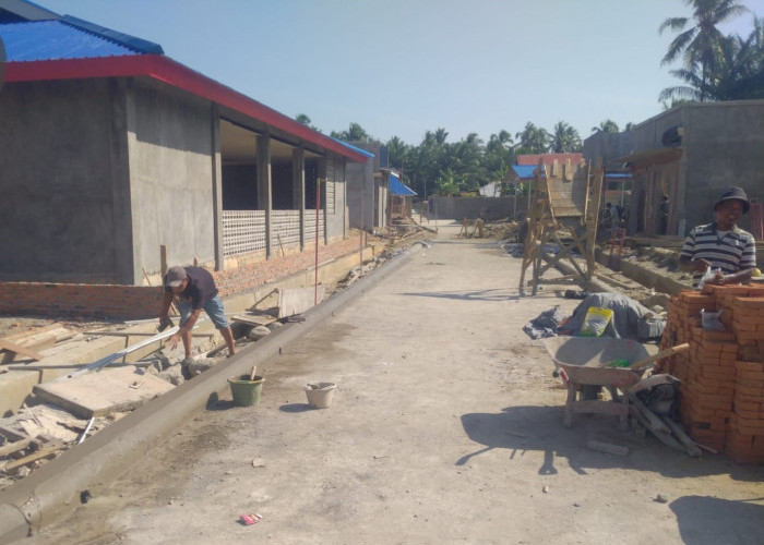 Progres Pembangunan Kampung Nelayan Seluma baru 82,7 Persen, Ditargetkan Selesai Febuari