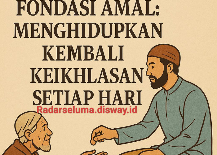Niat Adalah Fondasi Amal: Menghidupkan Kembali Keikhlasan Setiap Hari