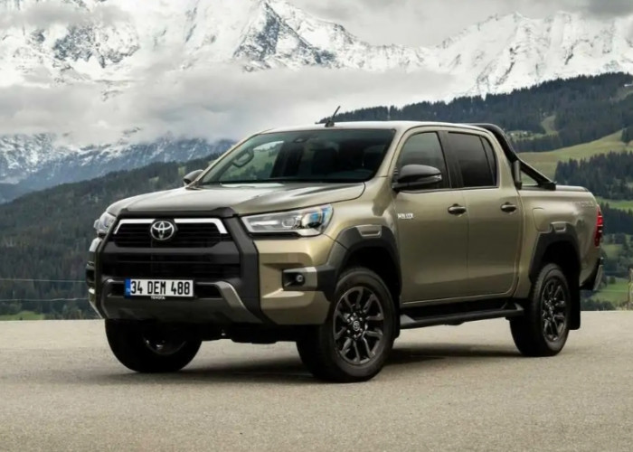 Toyota Hilux Double Cabin Mobil Desain Mewah, Mesin Bertenaga Mampu di Segala Medan