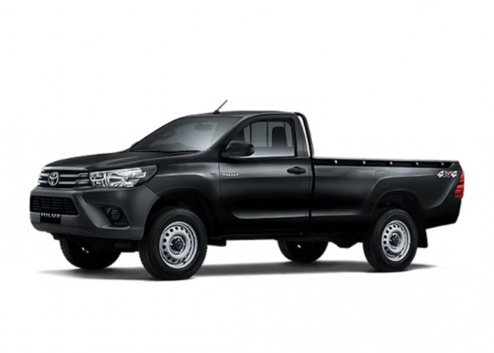 Toyota Hilux Single Cabin Desain Lebih Panjang Bagian Belakang Luas Cocok untuk Angkutan Barang Mesin Bertenag