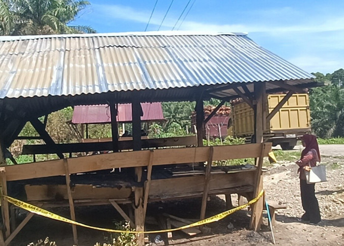 Dua Pondok Tempat Sopir Antri Sawit Terbakar, Ada Unsur Kesengajaan? Polisi Lidik