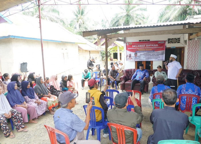   Kunker ke BS, Gubernur Helmi Hasan Tinjau Pembangunan Jalan Nanjungan–Bintasan–Kembang Sri