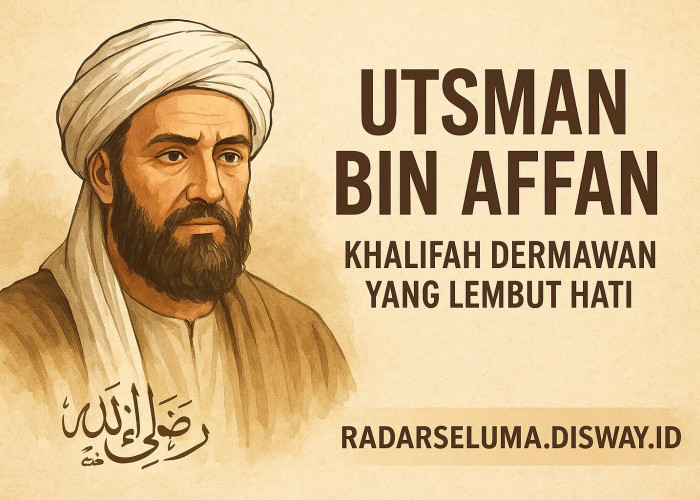 Utsman bin Affan: Khalifah Dermawan yang Lembut Hati dan Penjaga Kesatuan Umat