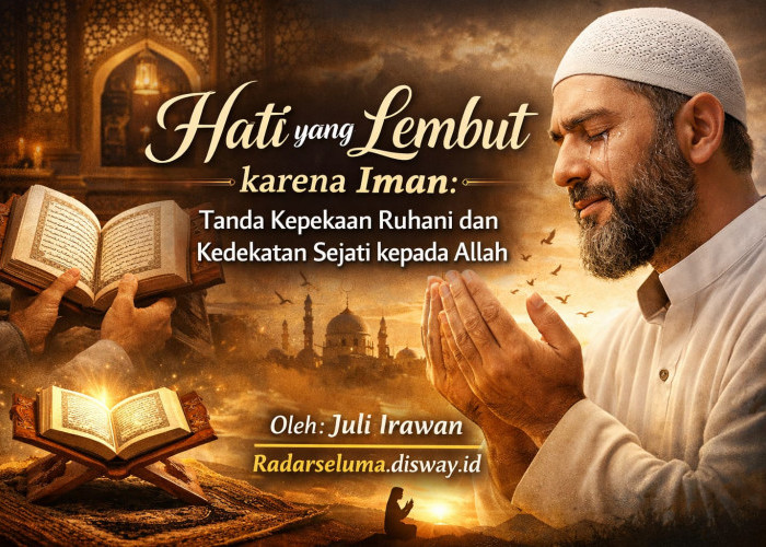 Hati yang Lembut karena Iman: Tanda Kepekaan Ruhani dan Kedekatan Sejati kepada Allah