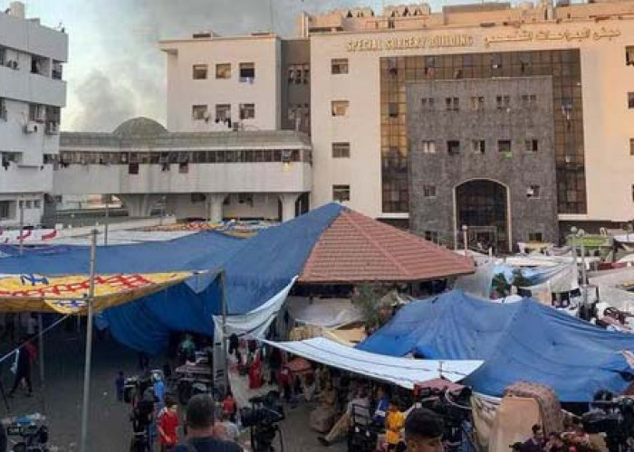  30 Menit Waktu Evakuasi Selesai, Israel Serang RS Al-Shifa di Gaza