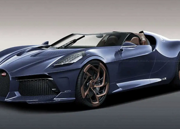 Keistimewaan Bugatti La Voiture Noire: Keindahan yang Menggoda Dunia Otomotif Mesin Quad-Turbocharged W16