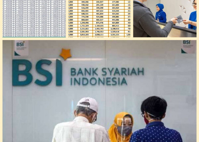 Perbedaan Angsuran KUR BSI dan BRI Untuk Pinjaman Rp 50 Juta Batas Pinjaman 1-3 Tahun!