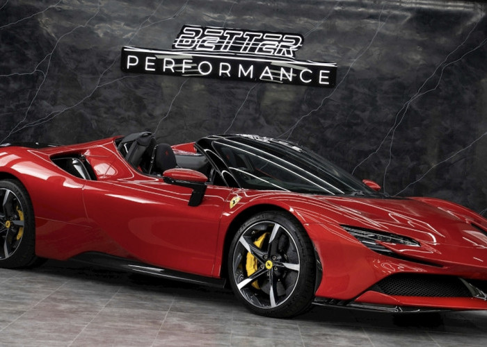 Ferrari SF90 Spider Supur Sport Kombinasi Kecepatan Tinggi dengan Fitur Terbaru dan Teknologi Terdepan