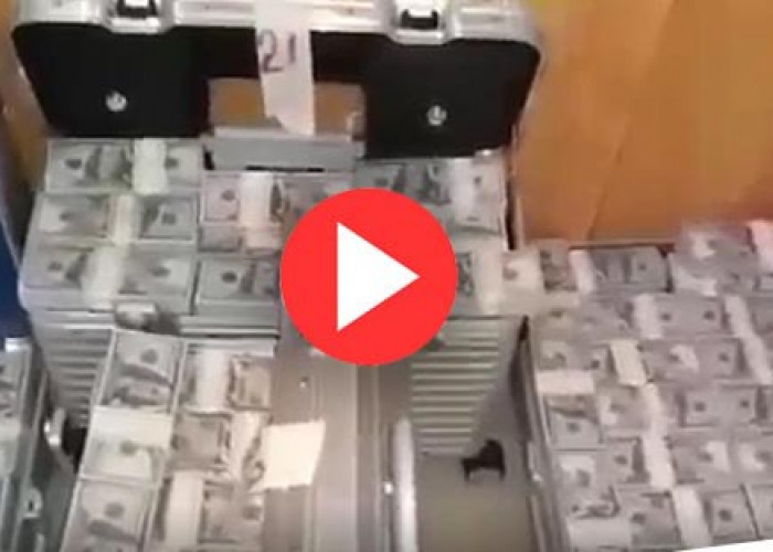 Beredar, Video Tumpukan Dolar di Koper, Setelah Polisi Bantah Sita Uang Ferdy Sambo Rp 900 M   