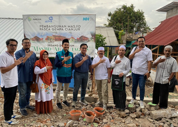  FIFGROUP & Asuransi Astra Bangun Masjid Al-Mutaqien,  Bagi Penyintas Gempa Cianjur