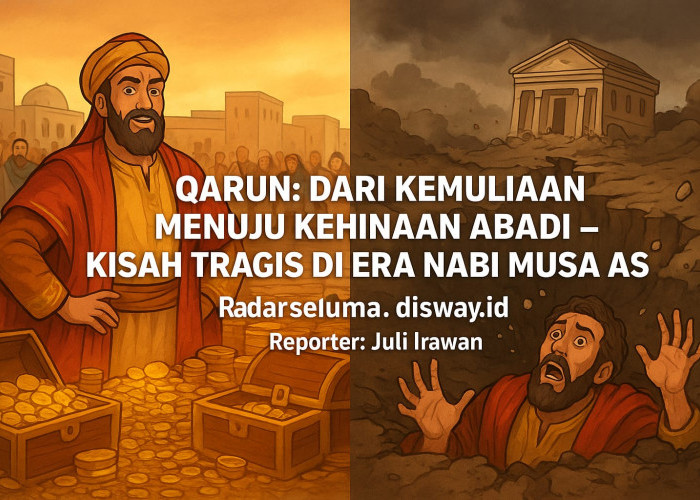 Qarun: Dari Kemuliaan Menuju Kehinaan Abadi Kisah Tragis di Era Nabi Musa AS sebagai Pelajaran Sepanjang Zaman