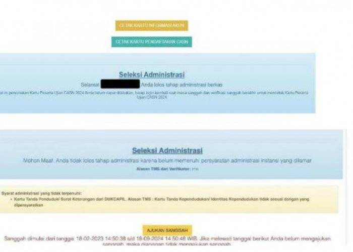 Hasil Seleksi Administrasi CPNS 2024 Diumumkan Mulai Hari Ini, Begini Cara Cek Hasilnya 