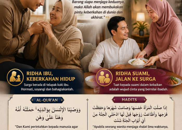 Ridha Ibu dan Ridha Suami: Jalan Menuju Kemuliaan Dunia dan Akhirat