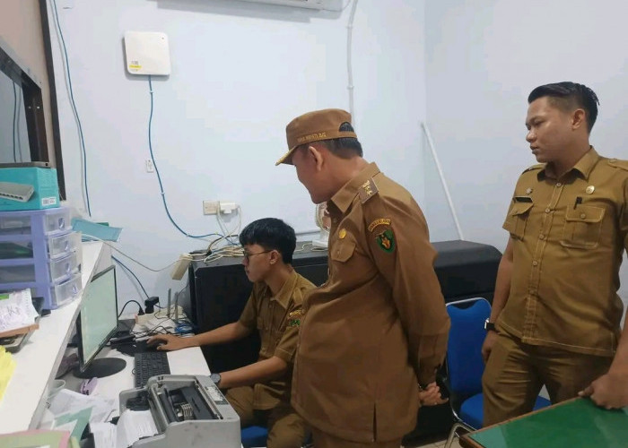  Wabup BS Sidak Kantor Bapenda,  Diminta Optimal Pelayanan ke Masyarakat