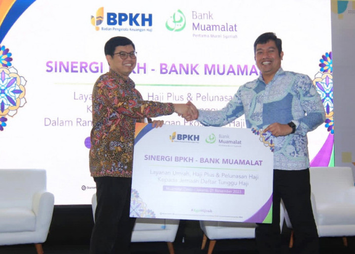   BPKH Gandeng  Bank Muamalat,  Pengembangan Layanan Haji dan Umrah