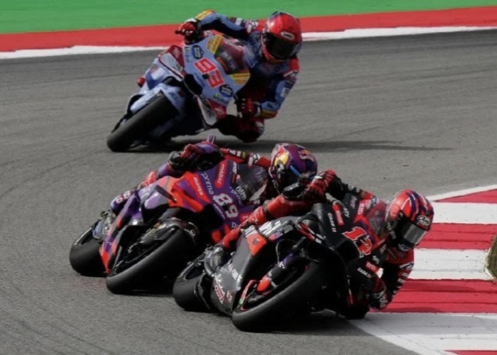 Balap MotoGP Spanyol 2024:Maverick Vinales Masih Gacor, Francesco Bagnaia Tercepat Usai Buntuti Marc Marquez