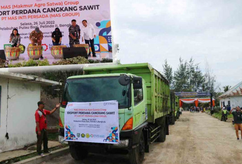   8500 Ton Cangkang Sawit Diekspo ke Thailand