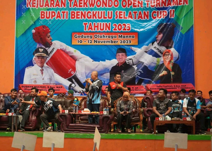 Kejuaraan Taekwondo Open Turnament Bupati Bengkulu Selatan Cup II