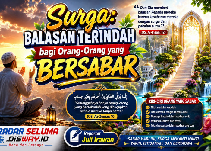 Surga: Balasan Terindah bagi Orang-Orang yang Bersabar dalam Menjalani Ujian Hidup