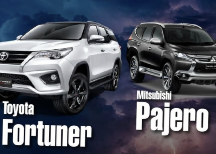 Mitsubishi Pajero 2024 vs Toyota Fortuner Sport 2024, Dua SUV ini, Tangguh Mana Lebih Agresi! Simak Komparasi 