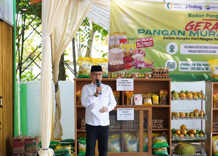  DKP Seluma Launching Kios Pangan, Harga Harus Murah 