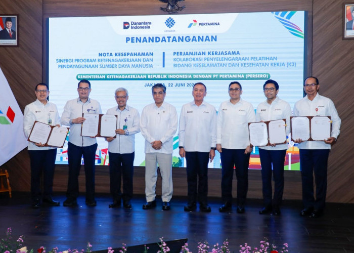 Tingkatkan SDM Karyawan, Kemnaker–Pertamina Jalin Kolaborasi Pengembangan SDM