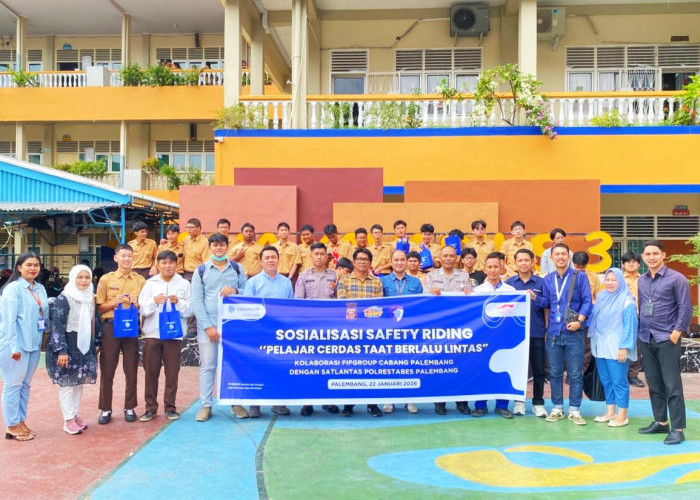   FIFGROUP Cabang Palembang Ajak Budayakan Aman Berlalu Lintas Sejak Dini
