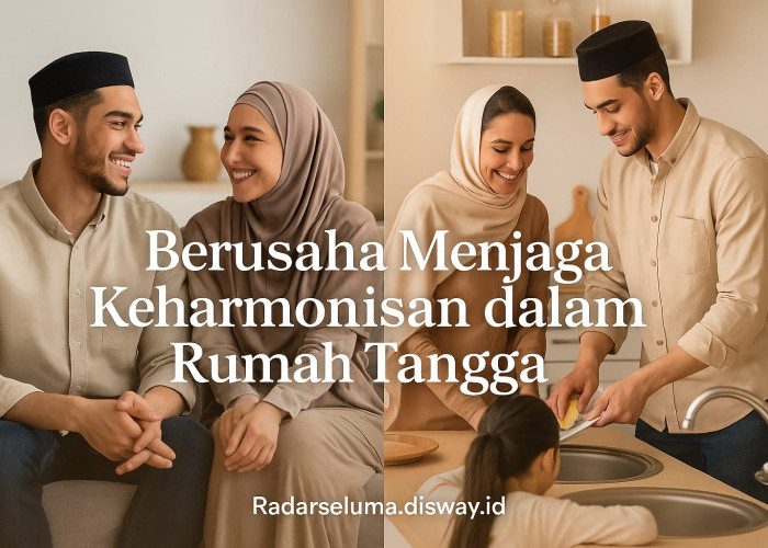 Berusaha Menjaga Keharmonisan dalam Rumah Tangga