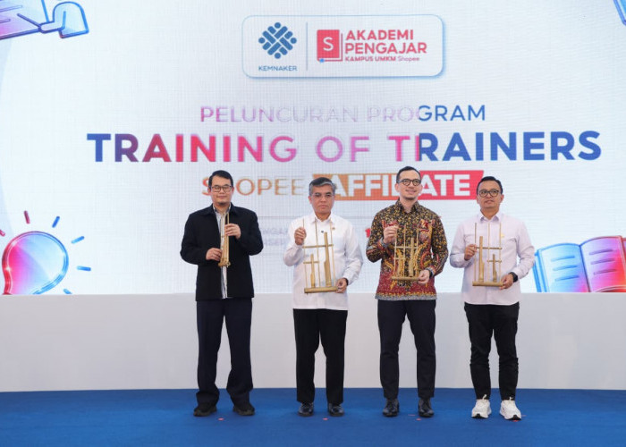 Kemnaker Gandeng Shopee, Latih 100 Instruktur BLK soal Digital Marketing dan Shopee Affiliate