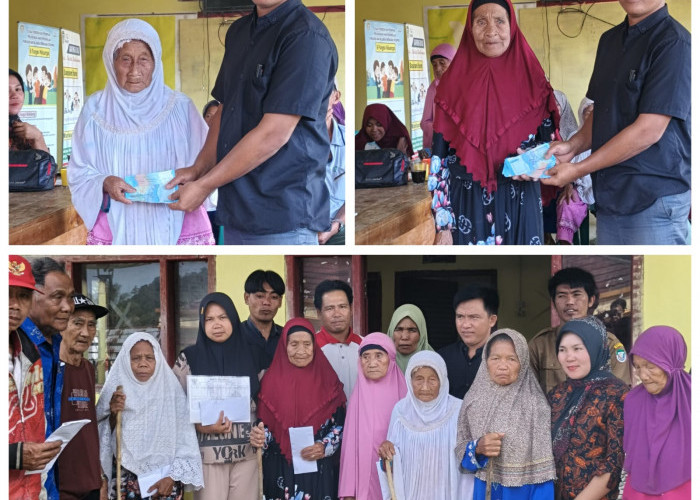 Desa Talang Empat Bagikan BLT DD Tahap Dua kepada 20 KPM