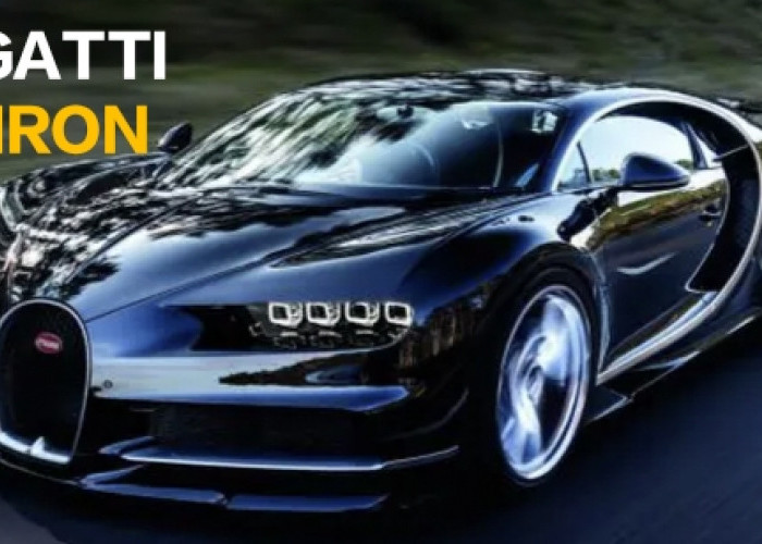Bugatti Chiron Modern Baru Siap Diluncur Pasar Otomotif Amerika Serikat Produksi Otomotif Prancis Super Sport